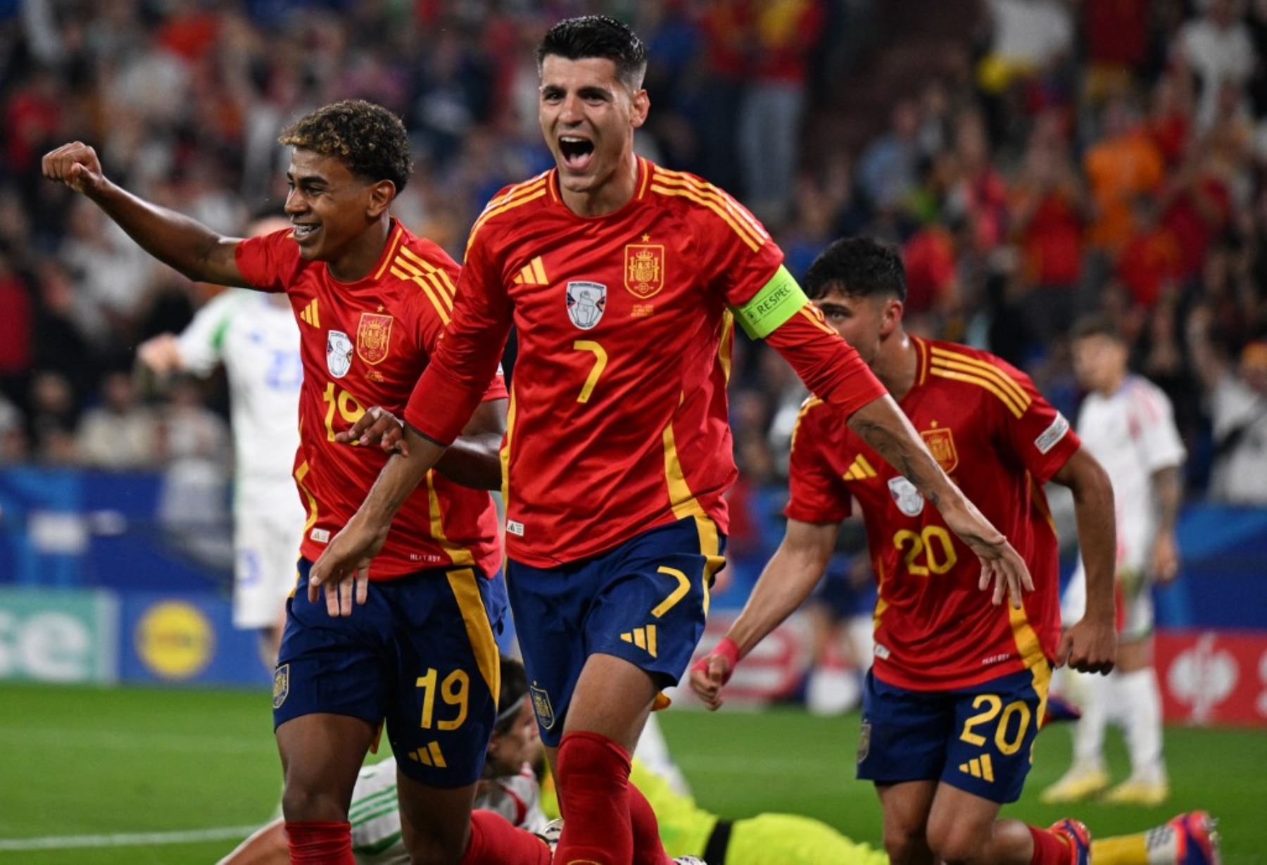 Álvaro Morata es la carta de gol d elos españoles