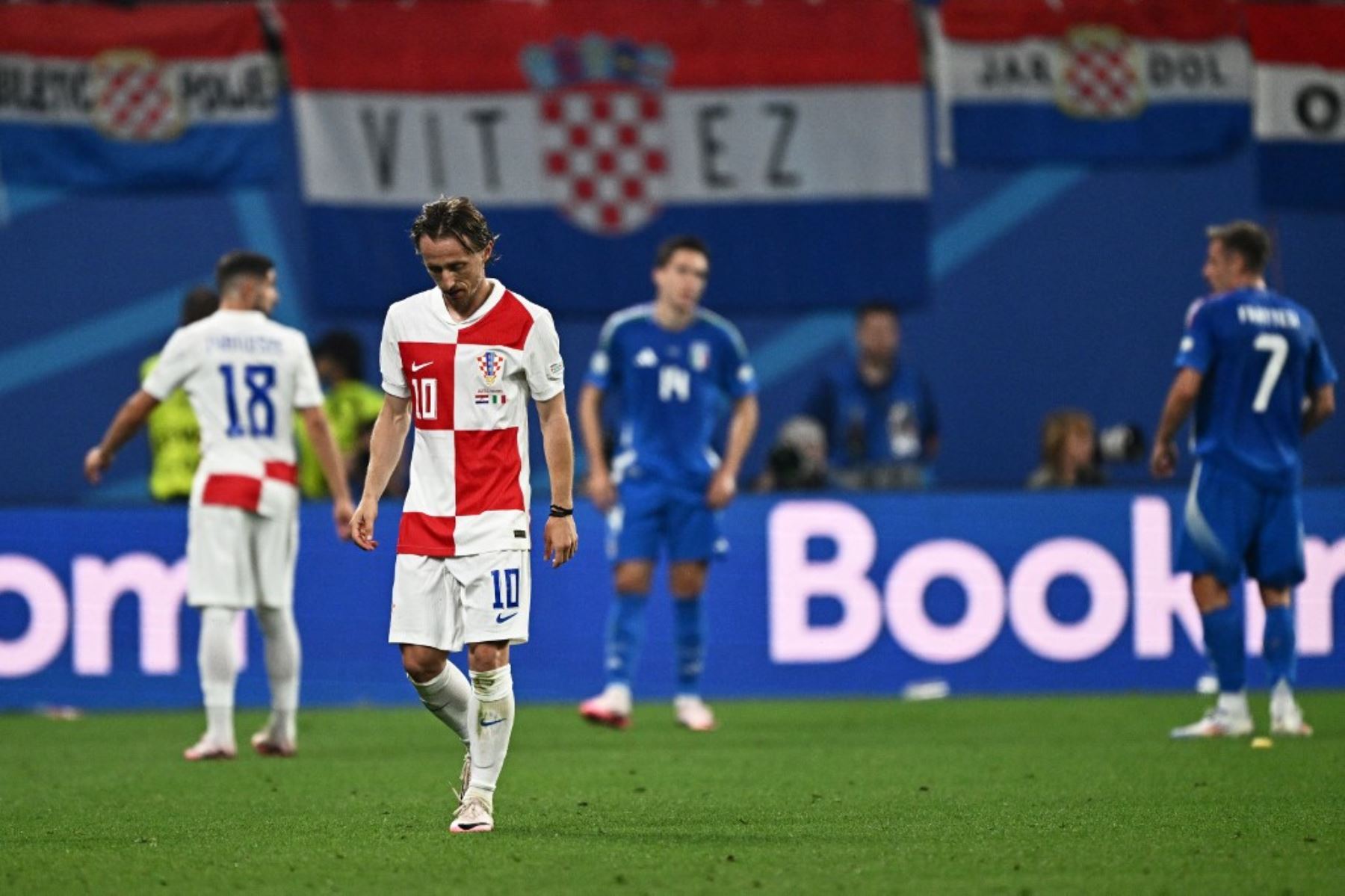 Luka Modric no pudo conducir a Croacia hacia la siguiente fase en la que es su última Eurocopa