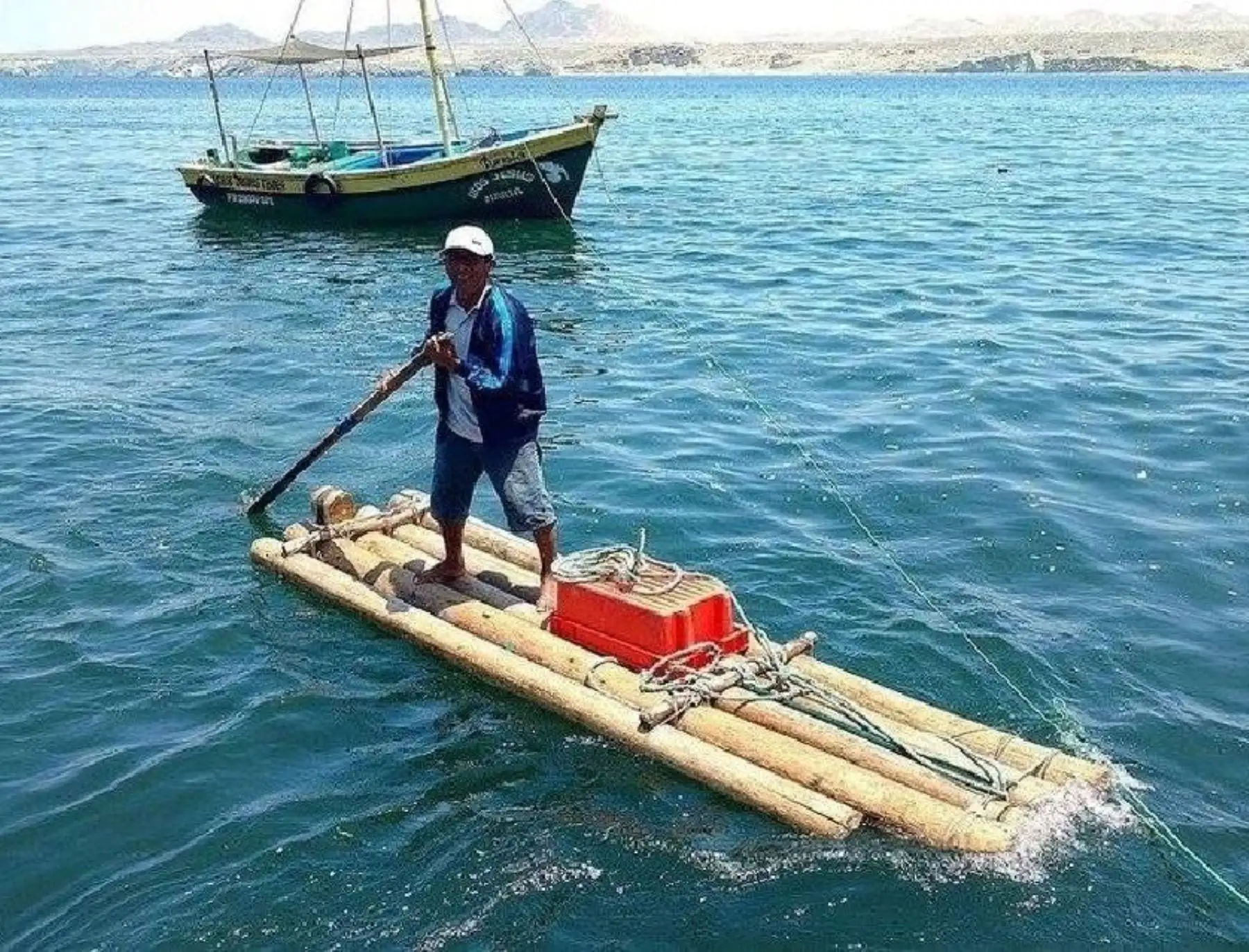 El Ministerio de Cultura declaró Patrimonio Cultural de la Nación a los conocimientos y saberes asociados a la pesca ancestral en balsas de madera en las caletas del norte peruano.