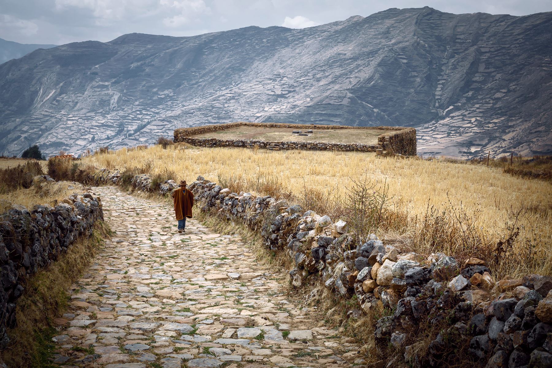 Qhapaq Ñan, Patrimonio Mundial. Esta red vial andina de 30,000 km construida por los incas –aprovechando en parte infraestructuras preincaicas ya existentes– abarca seis países. Foto: Unesco Perú