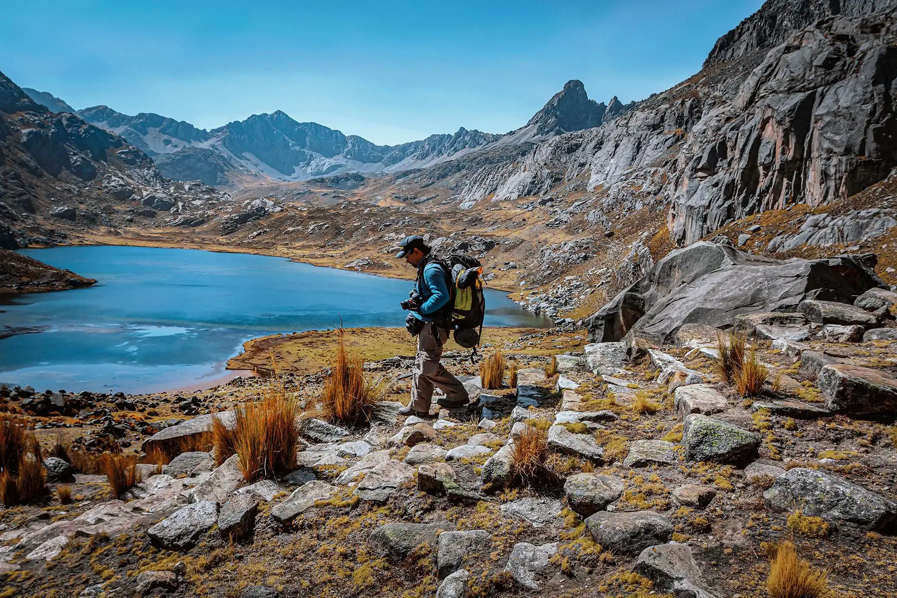 Qhapaq Ñan, Patrimonio Mundial. Esta red vial andina de 30,000 km construida por los incas –aprovechando en parte infraestructuras preincaicas ya existentes–abarca seis países. Foto: Unesco Perú