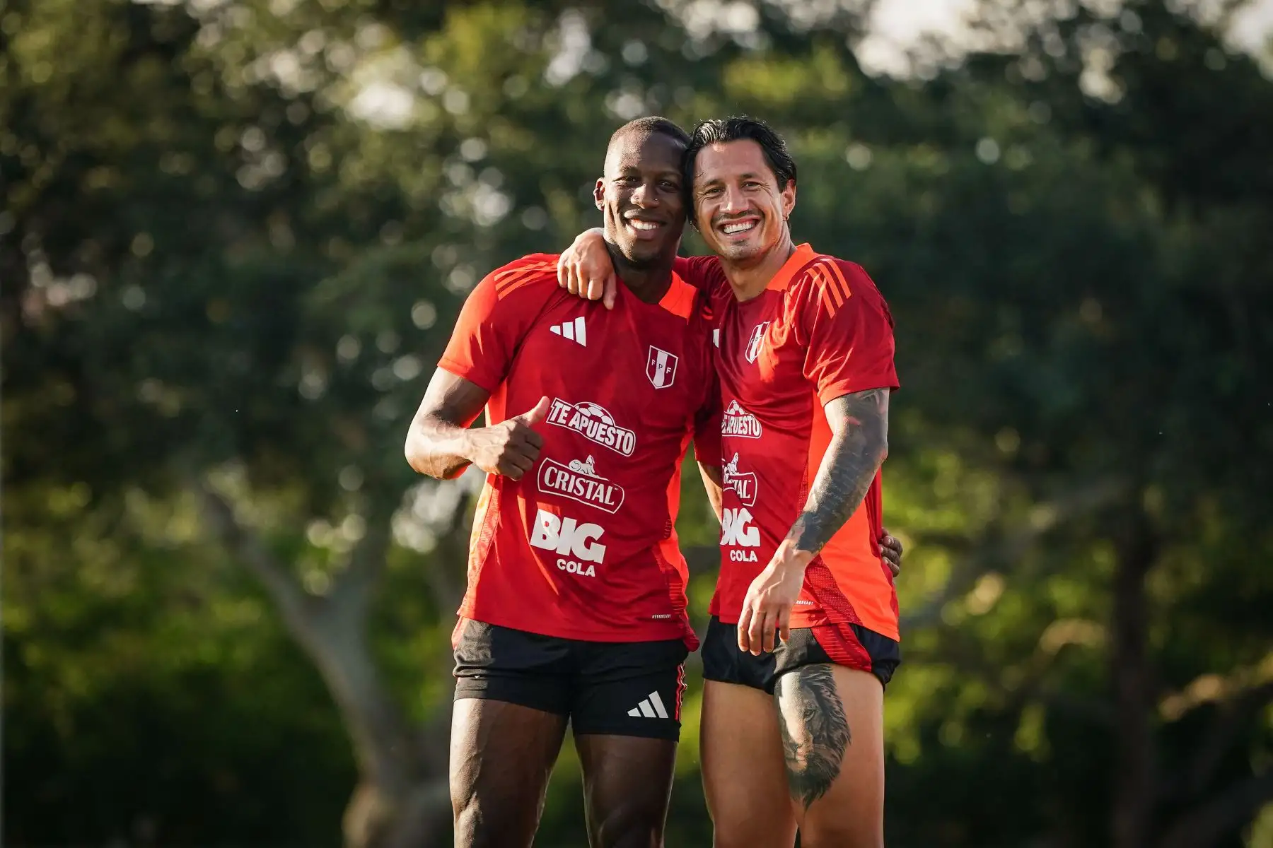 Entrenamiento de la selección peruana en Miami para enfrentar su tercer partido ante Argentina por el Grupo A de la Copa América. Foto: Selección Peruana
