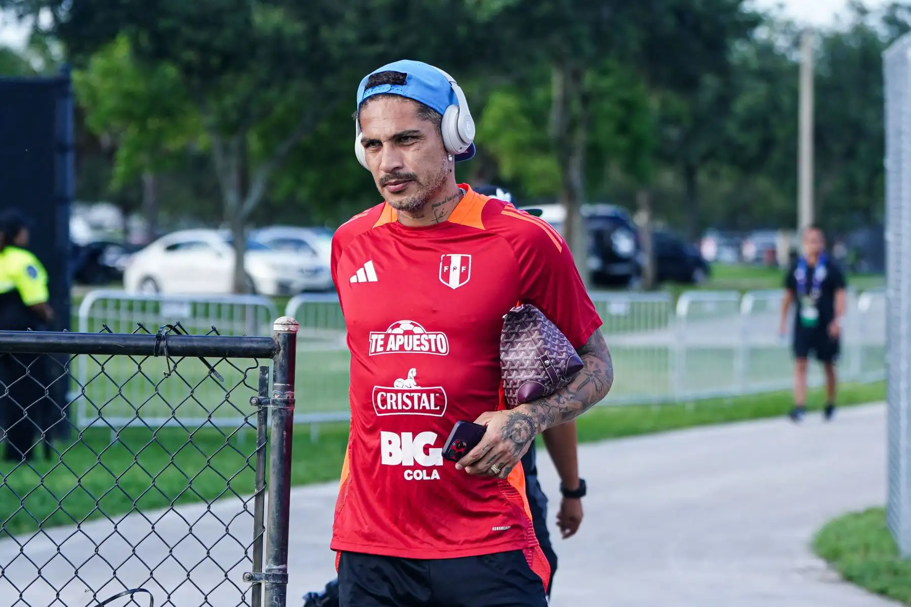 Entrenamiento de la selección peruana en Miami para enfrentar su tercer partido ante Argentina por el Grupo A de la Copa América. Foto: Selección Peruana