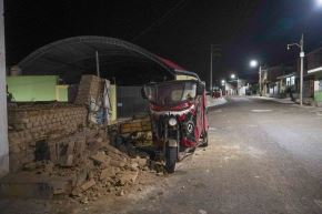 El distrito de Yauca volvió a ser remecida por un sismo esta noche. El temblor alcanzó una magnitud de 4.0, informó el IGP. Foto: Genry Bautista