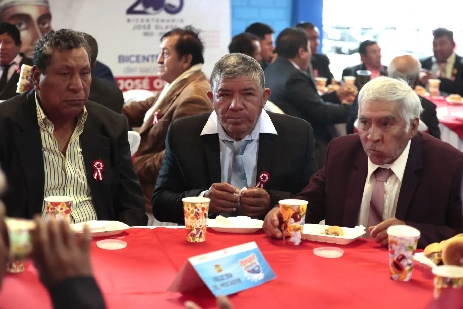 En el marco del Día del Pescador, el ministro de la Producción, Sergio González, participa en la ceremonia de celebración del día del Pescador Artesanal del año 2024” que se realiza en las instalaciones del DPA Chorrillos. Foto: ANDINA/Vidal Tarqui