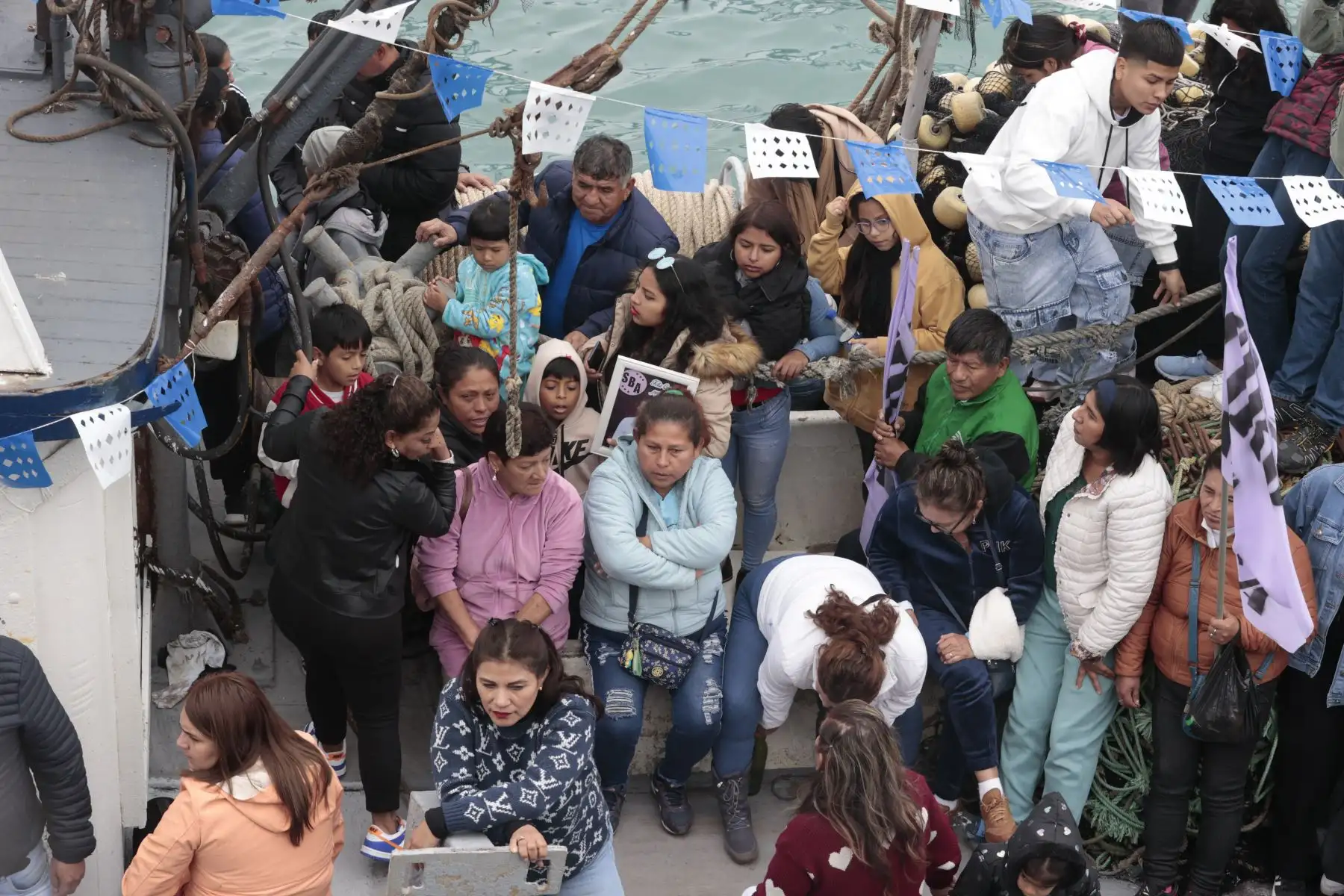 Gobierno Regional del Callao celebra  el Día de San Pedro y San Pablo y rendirá homenaje al Pescador en su día. Se trata de una peregrinación en el mar, con la participación de cerca de 50 botes, lanchas, deslizadores y embarcaciones de pescadores . Foto: ANDINA/Vidal Tarqui