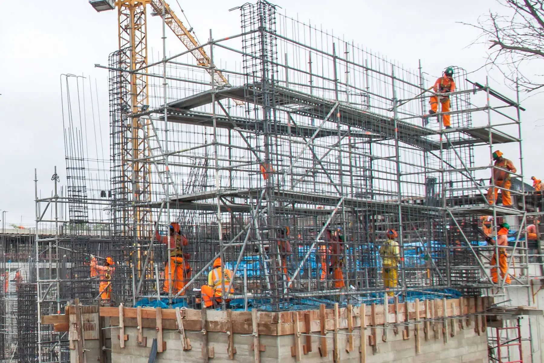 Sector construcción mostró un desempeño importante en el primer semestre del 2024. ANDINA/Difusión