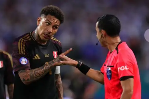 Paolo Guerrero durante la reciente Copa América 2024. Foto: AFP
