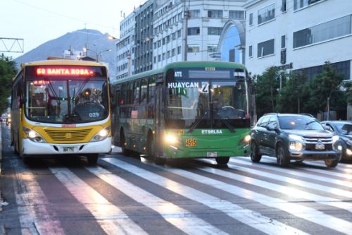 Prorrogan por 6 meses las autorizaciones para transporte urbano regular en Lima y Callao. Foto: ANDINA/Difusión.
