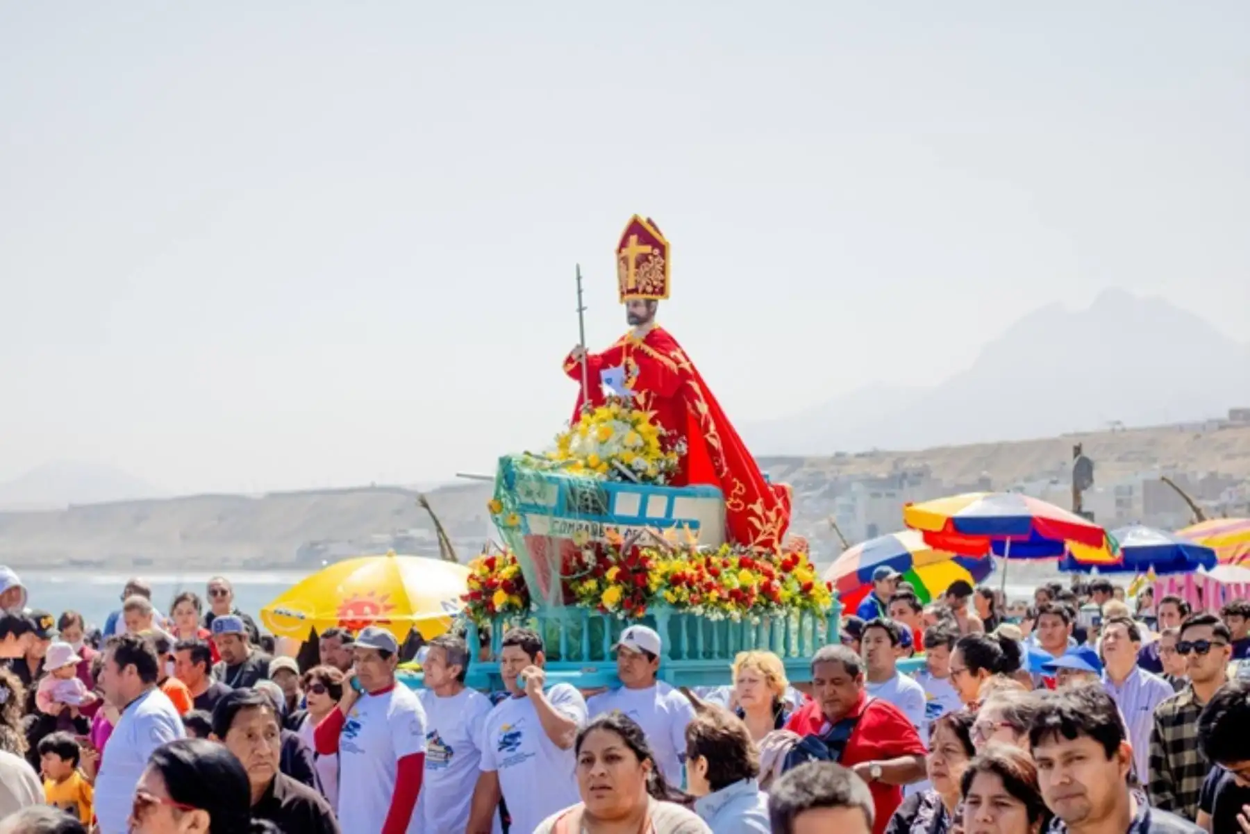 La Libertad: pescadores de la costa y sierra rindieron homenaje a San Pedro y San Pablo