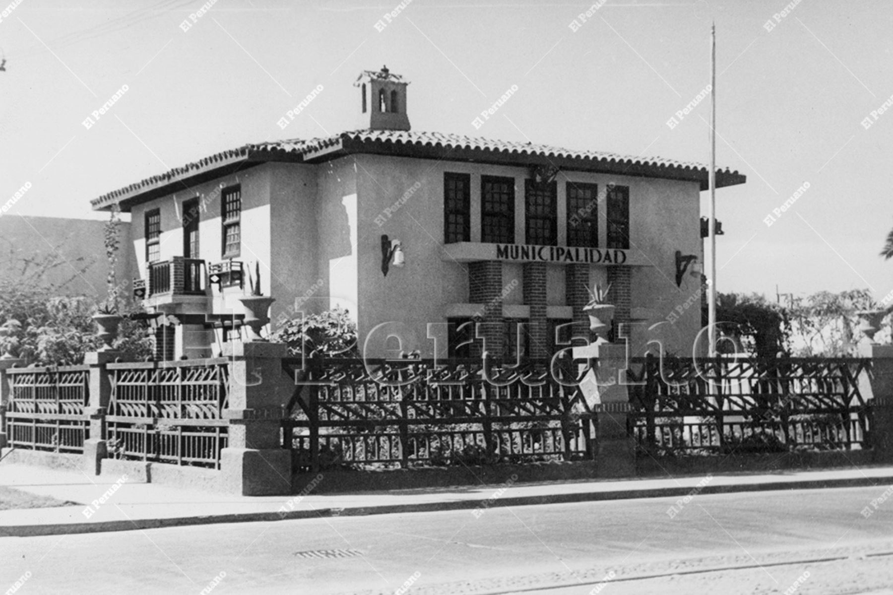 Lima - 1947 / Municipalidad de Magdalena del Mar. Foto: Archivo Histórico de El Peruano