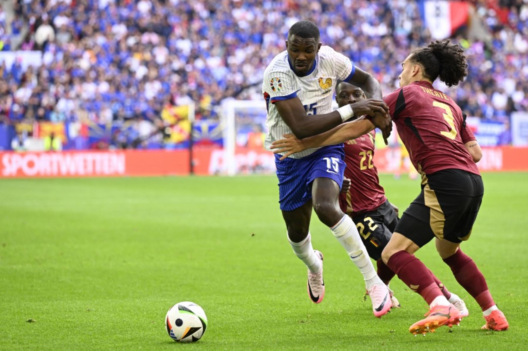 Francia y Bélgica se enfrentan por los octavos de final de la Eurocopa 2024
