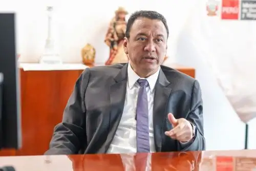 Ministro de Desarrollo Agrario y Riego, Angel Manero. Cortesía Midagri