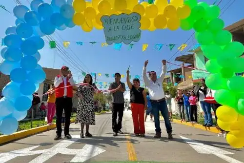 Además, gracias a transferencia de recursos del MVCS, se  construyó un parque recreativo en esta localidad fundada por Simón Bolívar.