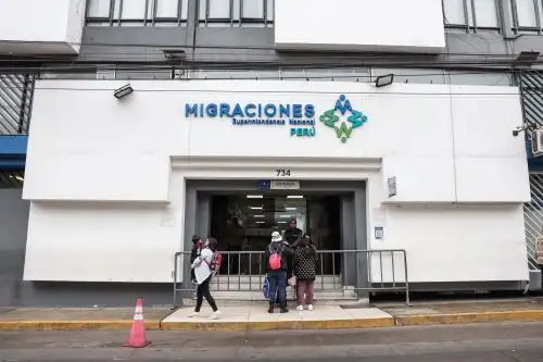 Sede de Migraciones del distrito de Breña. Foto: ANDINA