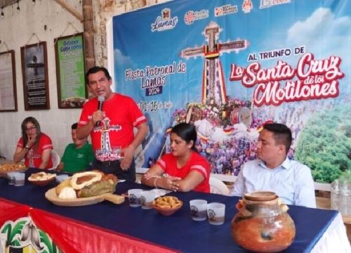 Lamas organizó varias actividades para celebrar en julio la Festividad Santa Cruz de los Motilones, una de las principales del calendario religioso turístico de esta provincia de la región San Martín.