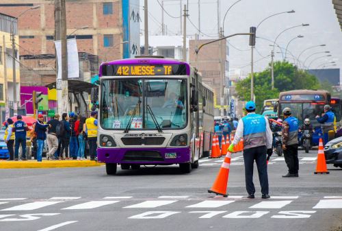 Corredor Morado desviará recorrido por construcción de Estación Central. Foto:ANDINA/Difusión
