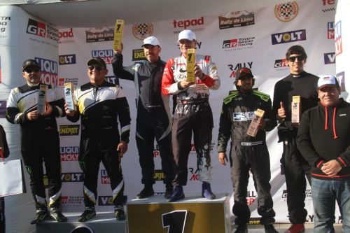 Aníbal Aliaga fue el más rápido en el Rally de Lima, que se disputó en Asia
