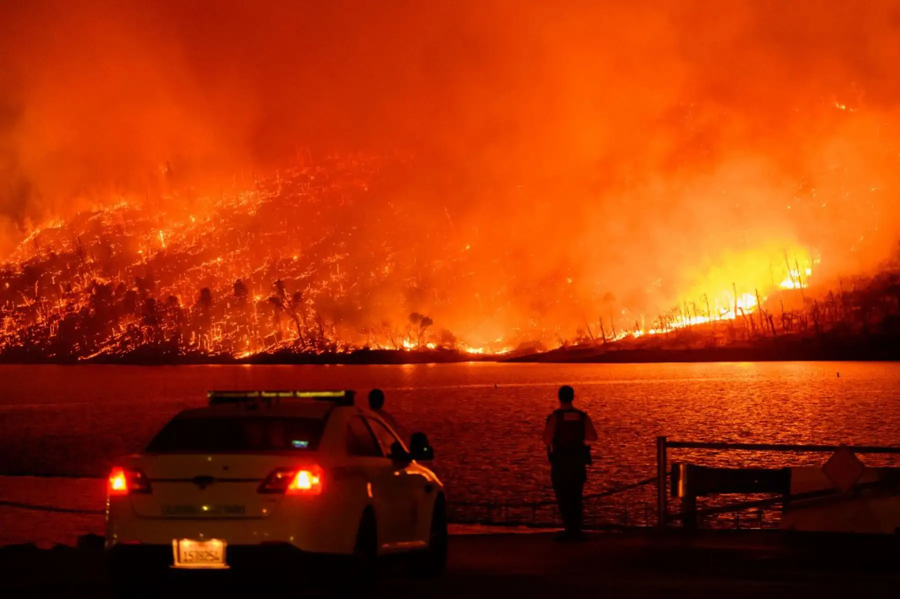 La localidad está a unos 110 kilómetros al norte de Sacramento, la capital de California, y a tan sólo 38 de Paradise, comunidad arrasada en 2018 por el devastador incendio Camp, el más letal de la historia del estado, con unos 85 fallecidos. Foto: AFP