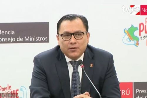 Ministro de la Producción, Sergio González. Foto: ANDINA/Difusión