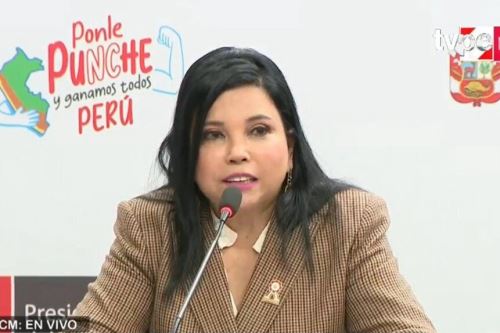 Ministra de Comercio Exterior y Turismo, Elizabeth Galdo. Foto: ANDINA/Difusión