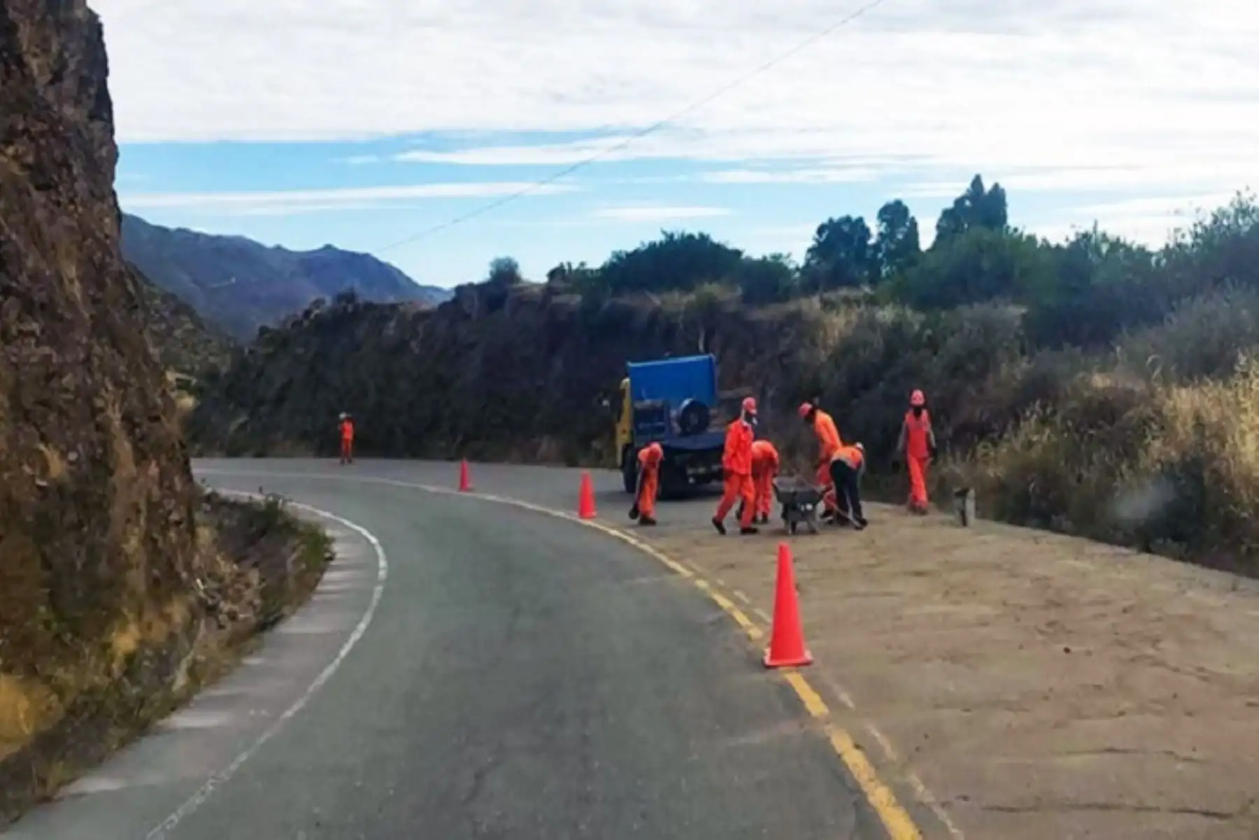 Tras emitirse el fallo arbitral, Provías Nacional estableció un plan de trabajo para ejecutar labores de conservación rutinaria y atender las emergencias en el tramo Libertadores y Occollo.