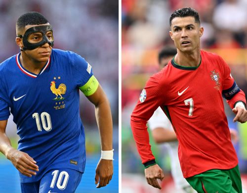 Kylian Mbappé y Cristiano Ronaldo serán las grandes atracciones del partido entre Portugal y Francia por los cuartos de final de la Eurocopa 2024