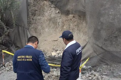 Ministerio Público encontró que en algunos sectores de la Costa Verde se necesita el reemplazo de las geomallas. Foto: ANDINA/ Ministerio Público.