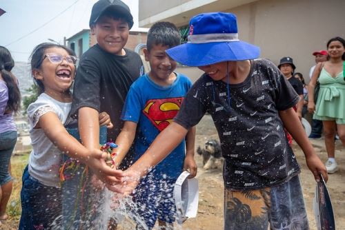 Huaura: fortalece servicio de agua potable y saneamiento en centro poblado 9 de Octubre