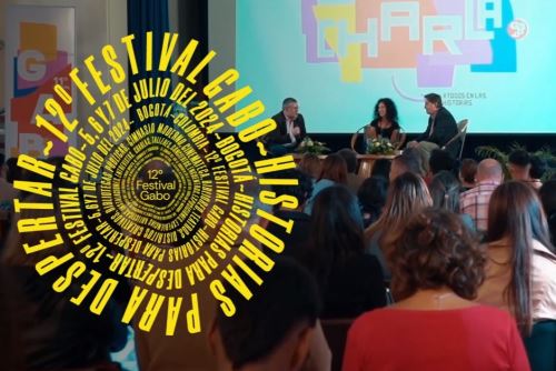 Imagen captada del video de presentación del 12° Festival Gabo.