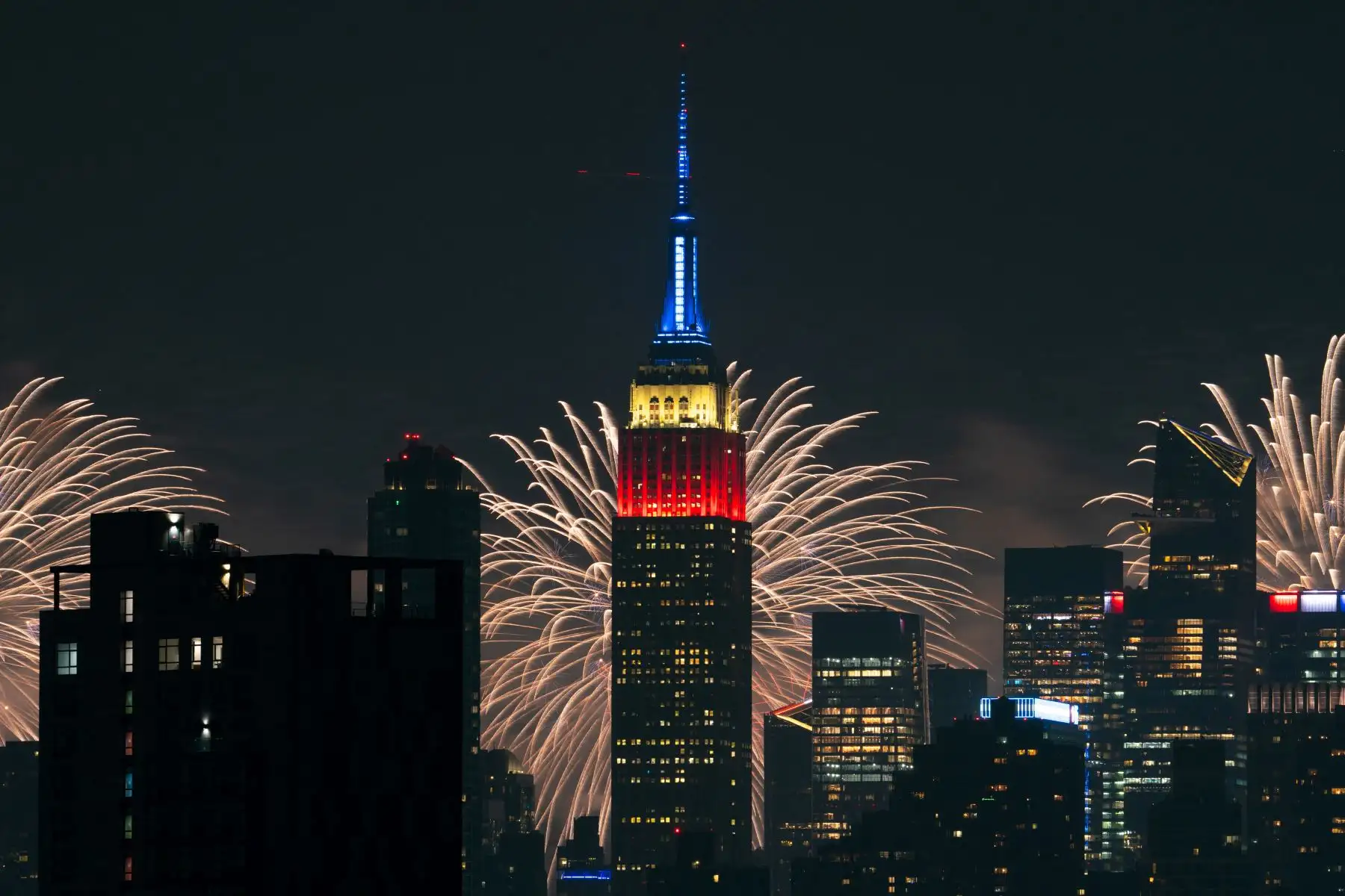 El espectáculo de fuegos artificiales del 4 de julio de Macy