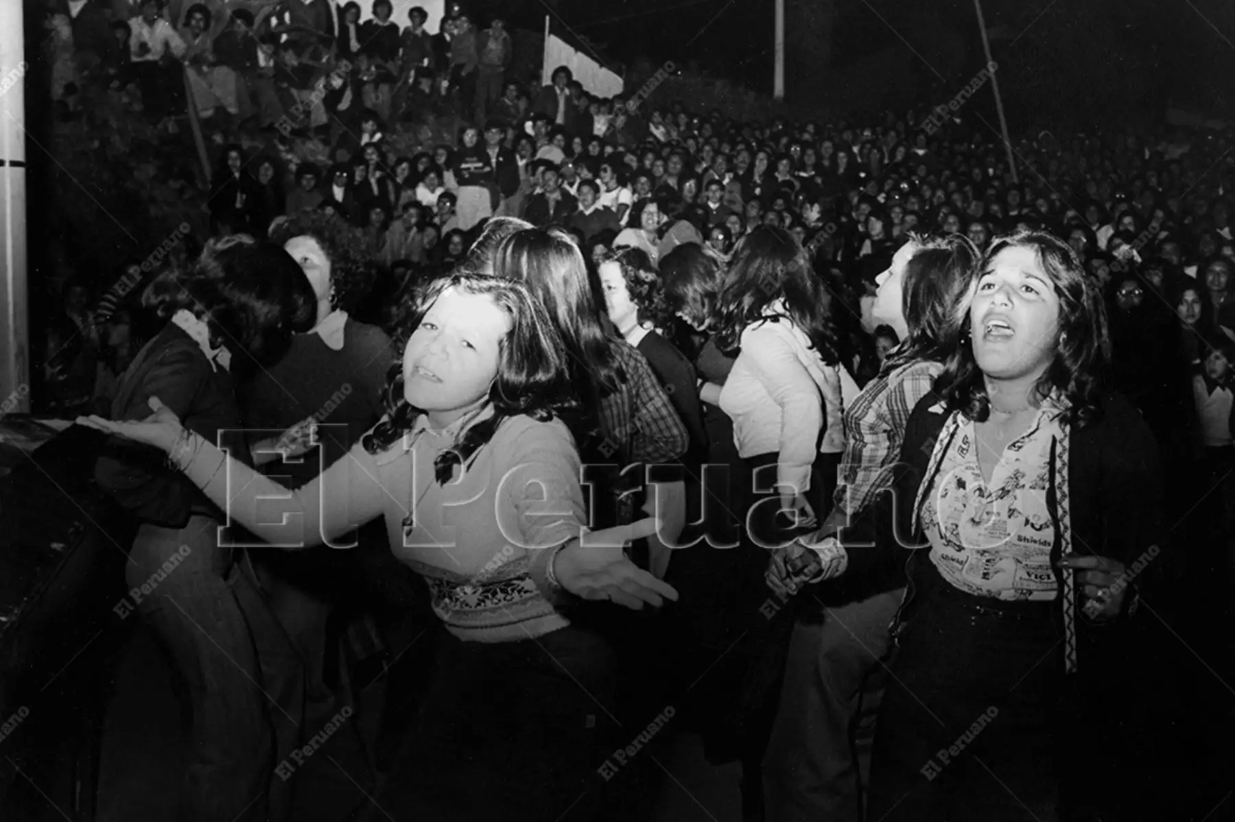 Lima - julio 1975 / La Feria del Hogar, bastión de diversión y escenario de grandes conciertos en Fiestas Patrias. Foto: Archivo Histórico de El Peruano