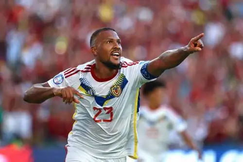 Salomón Rondón es la carta que tendrá Venezuela frente a los canadienses