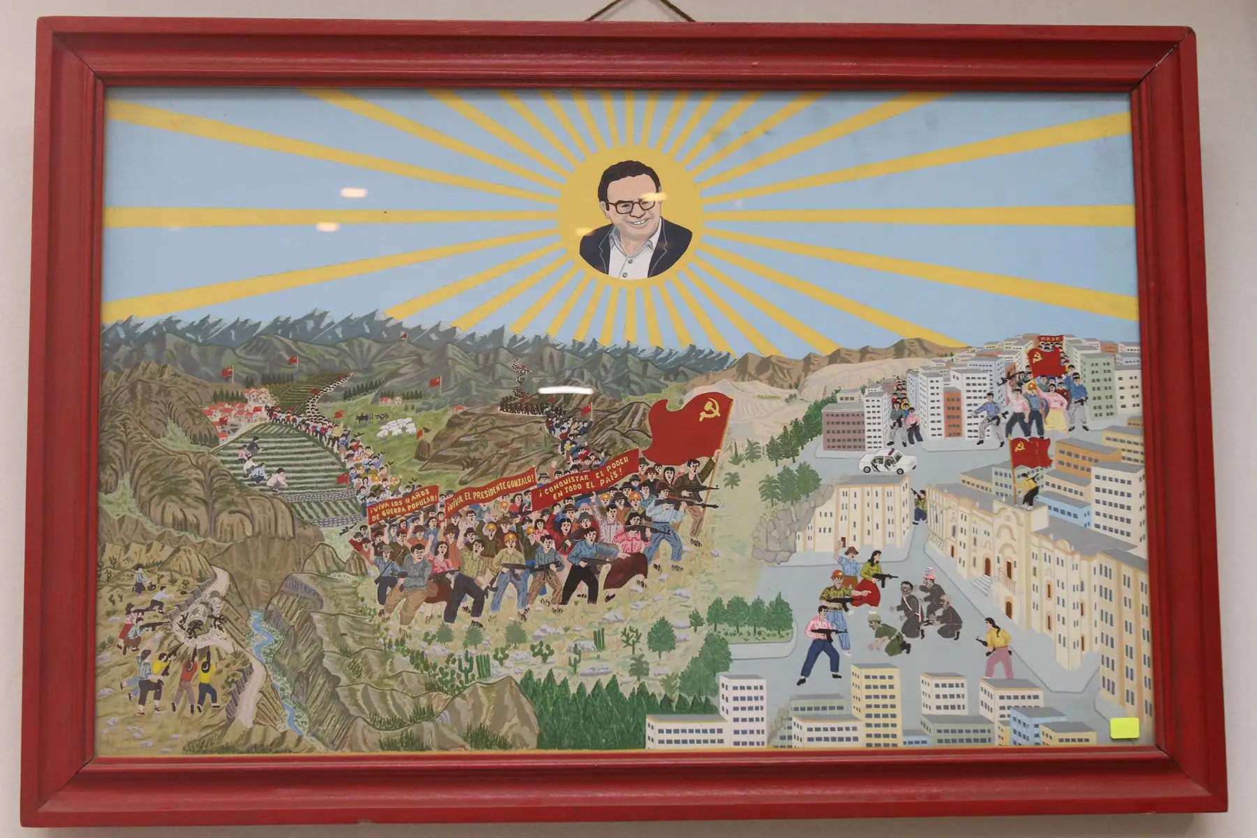 Lima - 10 setiembre 2012 / Museo  de la Dirección Nacional contra el Terrorismo (DIRCOTE)  de la Policía Nacional del Perú donde se  expone objetos incautados a los grupos terroristas. Foto: Diario Oficial El Peruano
