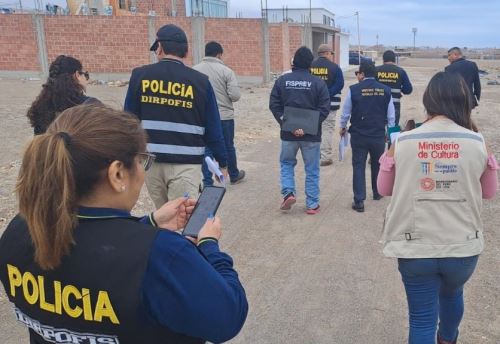 Especialistas del Ministerio de Cultura, con el apoyo del Ministerio Público y la Policía Nacional, ejecutaron operativos para evitar afectaciones al patrimonio cultural en Tacna y Moquegua.