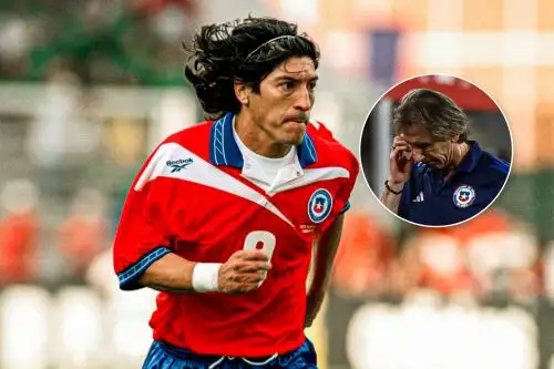 Iván Zamorano ex futbolista de la selección chilena.
