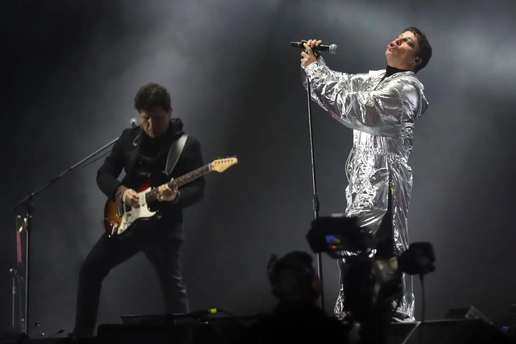 Libido está de vuelta. La banda de rock nacional más emblemática del país hace vibrar a sus fans en el Estadio Nacional.
Foto: ANDINA/ Lino Chipana