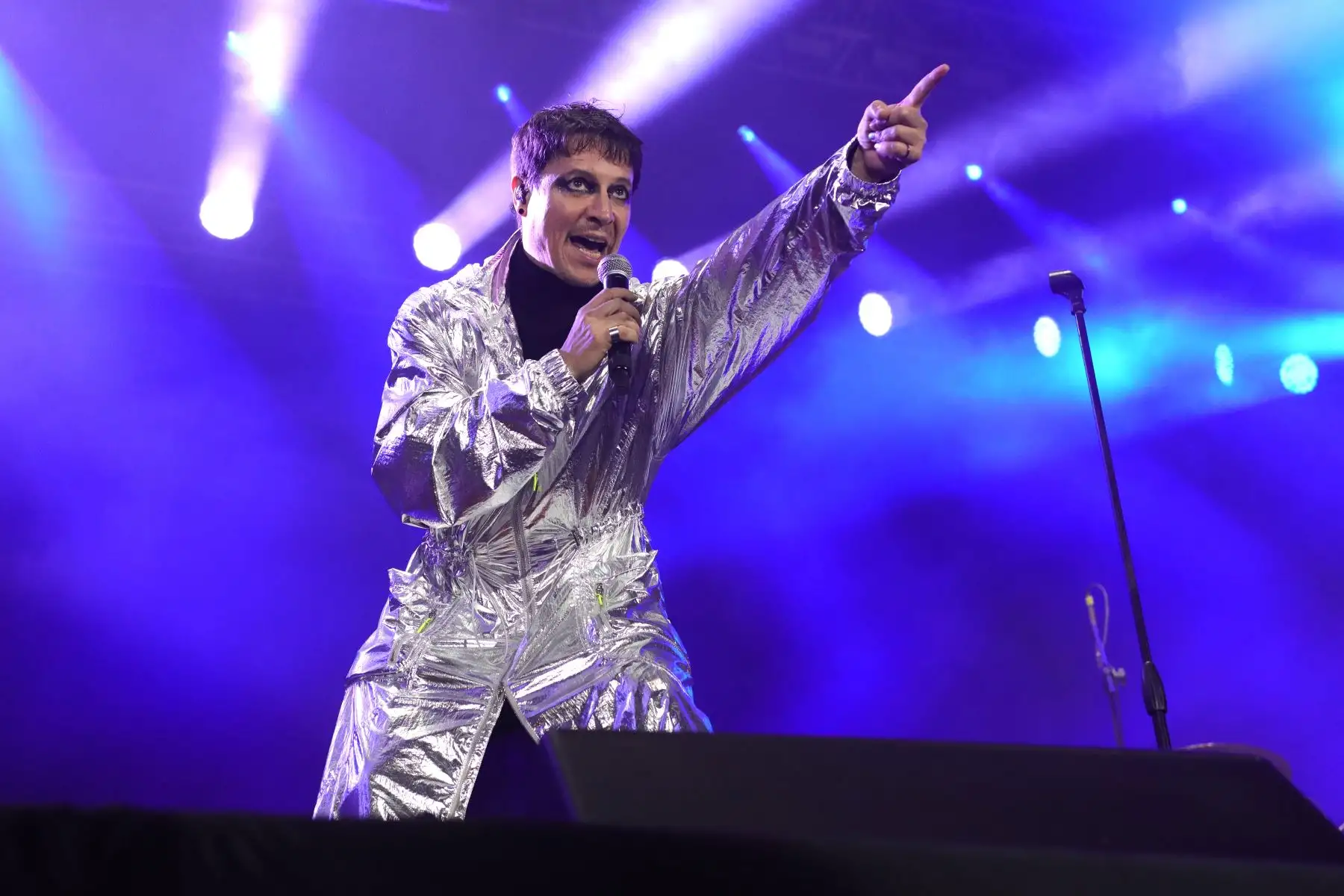 La agrupación "Libido" en concierto para sus seguidores.
Con sus integrantes originales, Salim Vera, Toño Jáuregui, Manolo Hidalgo y Jeffry Fischman. Concierto realizado en el Estadio Nacional.
Foto: ANDINA / Lino Chipana.