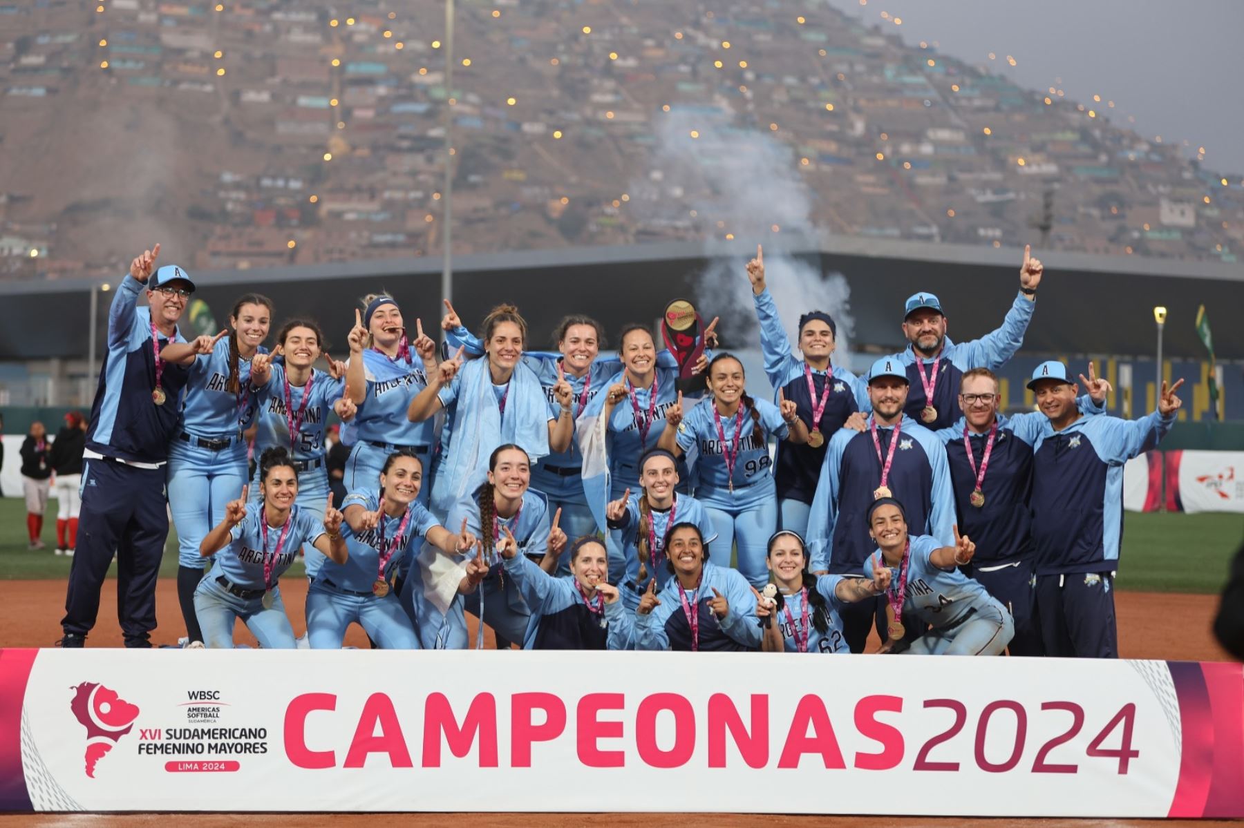 La escuadra argentina retuvo su título logrado en el 2022