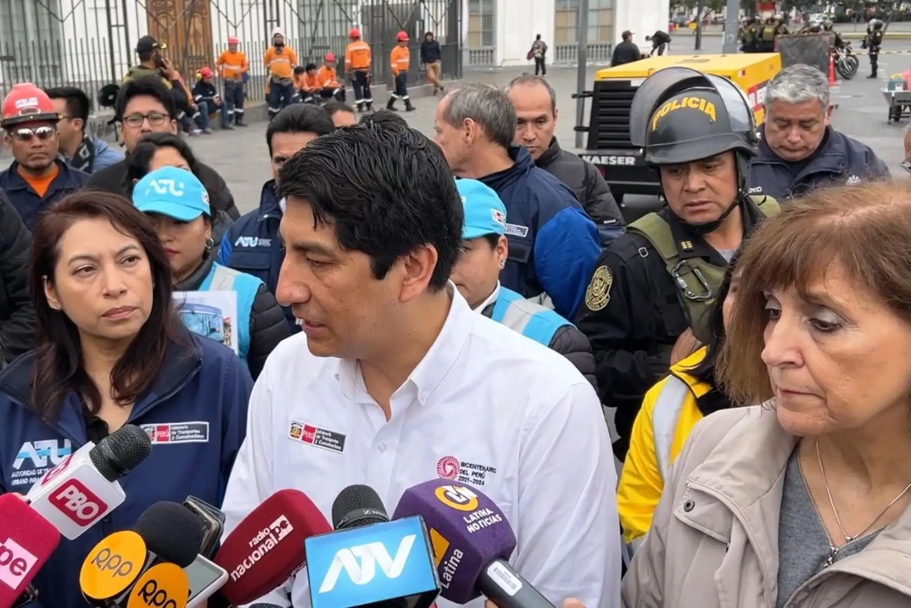 El viceministro de Transportes, Ismael Sutta, dijo que la ciudad de Lima necesita un transporte moderno y seguro. Foto: ANDINA/Difusión.