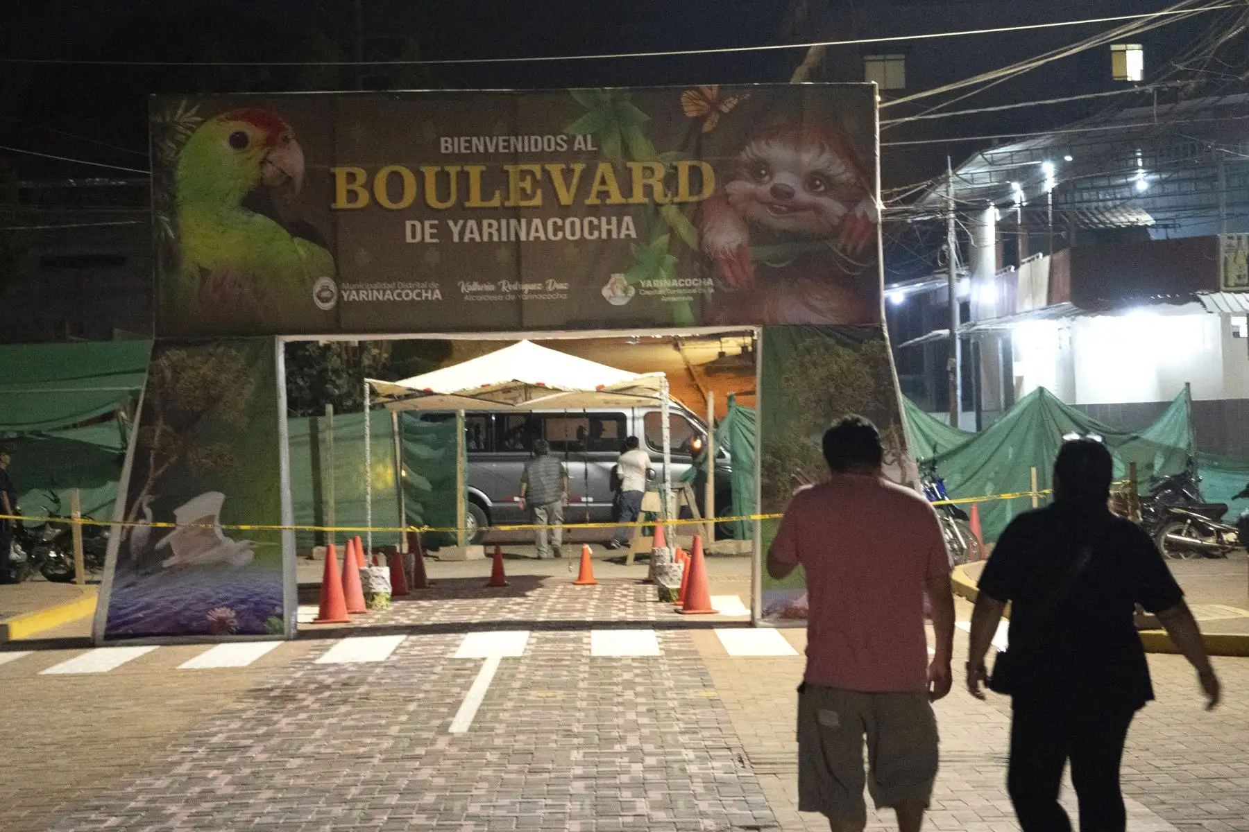 Gran expectativa en Ucayali por la inauguración del bulevar de Yarinacocha. La ceremonia se realizará hoy lunes 8 de julio. ANDINA/Eddy Ramos