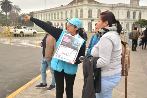 Línea 2: ATU refuerza orientación sobre desvíos de transporte público por estación Central. Foto: ANDINA/Difusión.