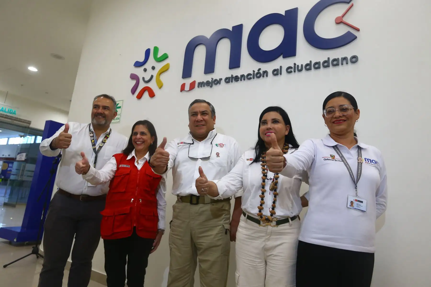 Presidente del Consejo de Ministros, Gustavo  Adrianzén supervisa el Centro Mac de Ucayali.
Foto: ANDINA/Eddy ramos