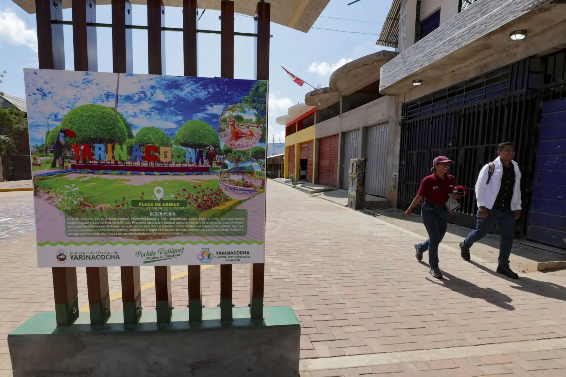 Recorrido e inauguración del nuevo Boulevard turístico de Yarinacocha en Pucallpa. Foto: ANDINA/PCM