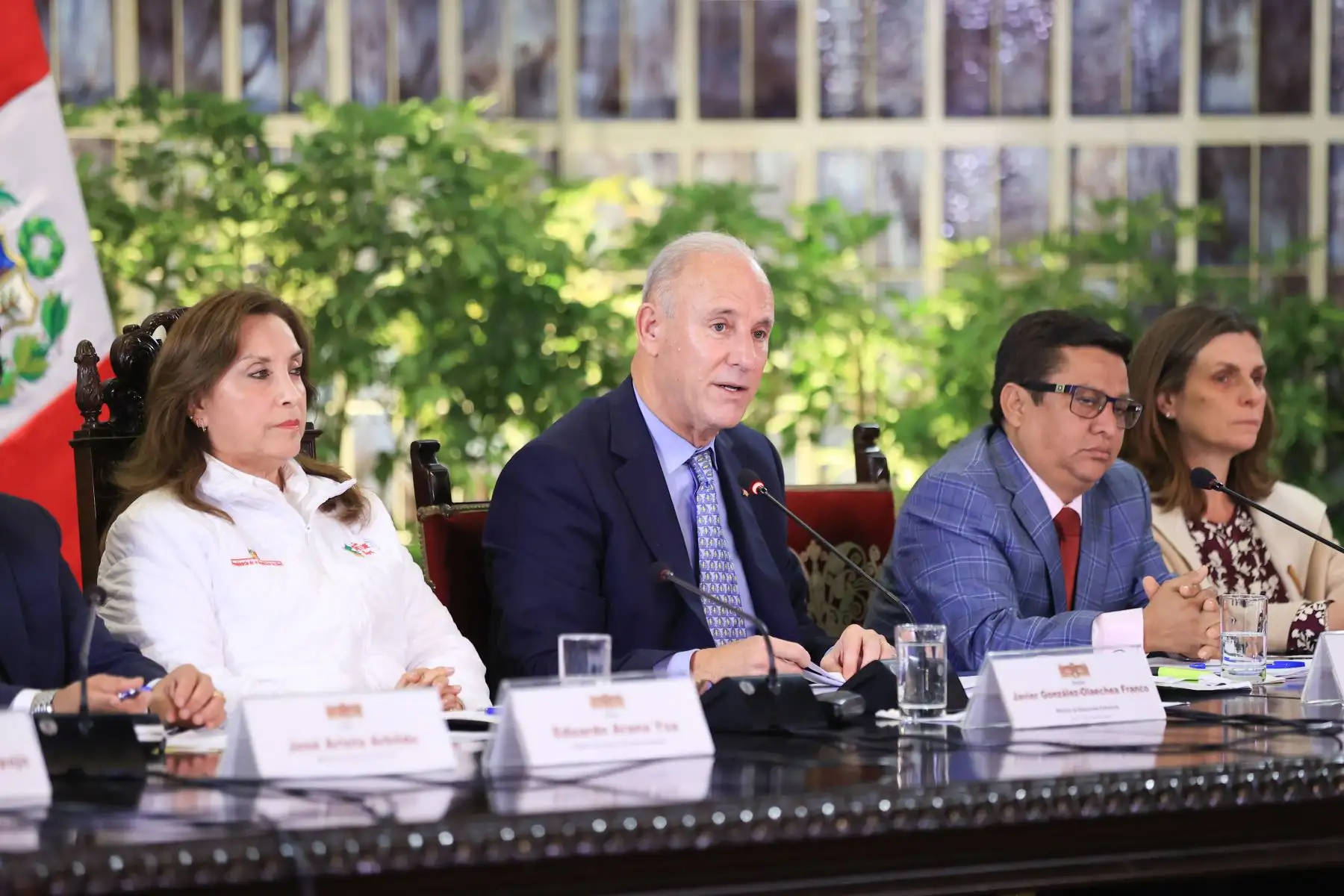 Presidenta Dina Ercilia Boluarte Zegarra brindó un balance de la Visita de Estado que lideró a la República Popular China. Foto. ANDINA/Prensa Presidencia