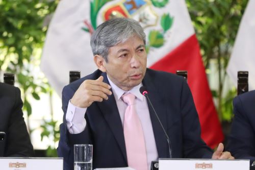 Ministro de Economía y Finanzas, José Arista Arbildo. ANDINA/Prensa Presidencia
