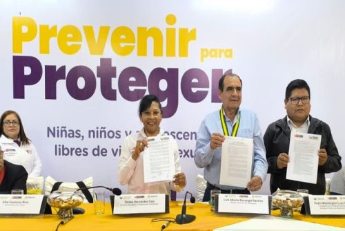 Ministra Teresa Hernández manifestó que a través de la intervención del MIMP, se priorizará la instalación del SNEJ para el año 2025 en Madre de Dios.