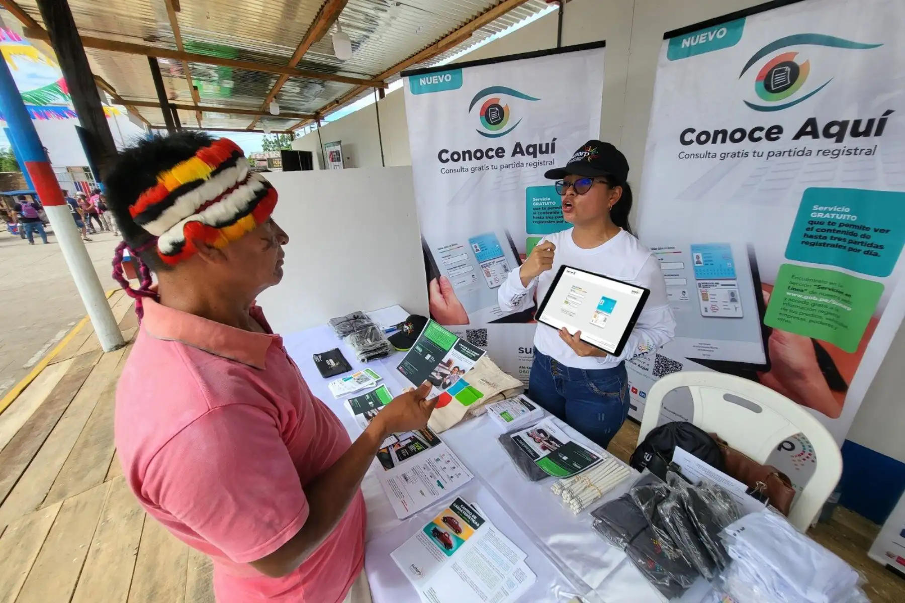 “Conoce aquí” busca facilitar al ciudadano, trámites sobre sus derechos inscritos, especialmente de carácter notarial, financiero o municipal, accediendo a información registral en tiempo real. Foto: ANDINA/Difusión