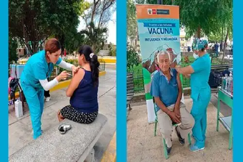 Según la Diresa Piura, entre mayo y junio del presente año se vacunó contra la influenza a 15 000 menores de 5 años y 19 855 adultos.
