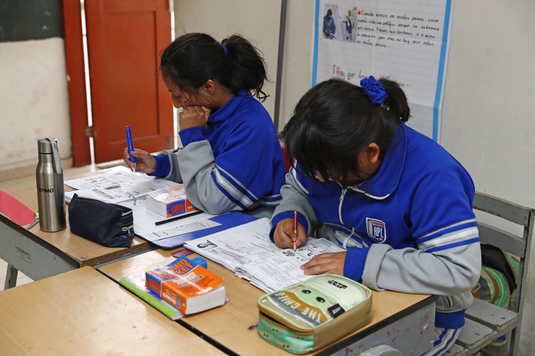 Una buena infraestructura educativa facilitará el aprendizaje a los alumnos. ANDINA/Daniel Bracamonte